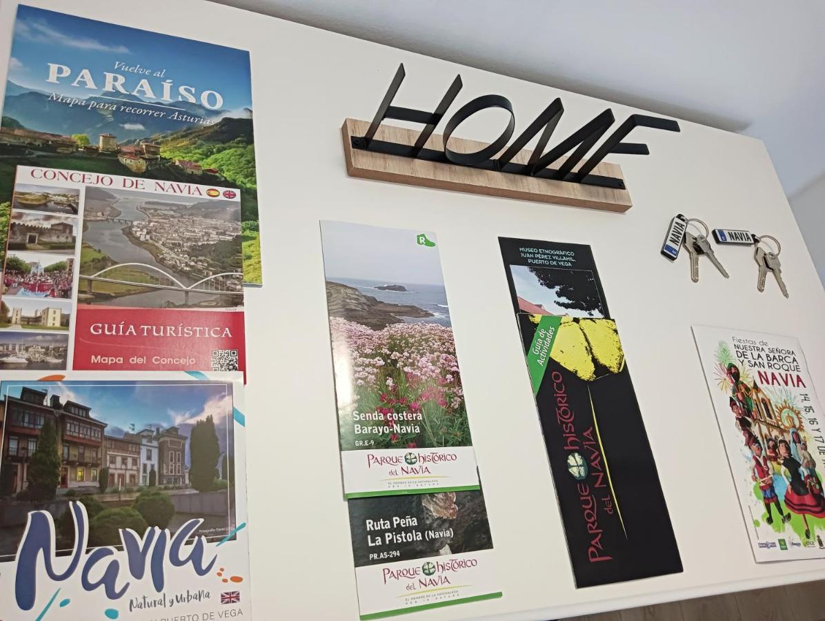 Apartamento Ria Navia Kültér fotó